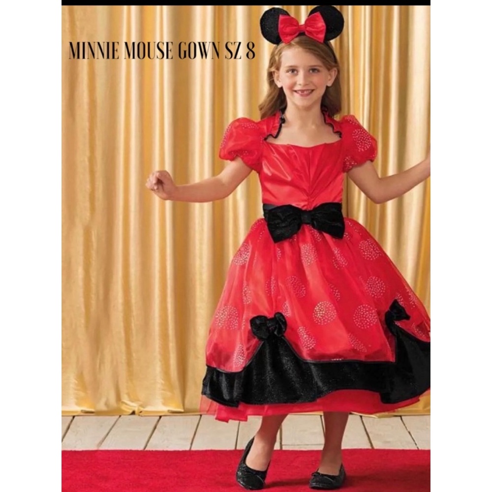 NEW CHASING FIREFLIES Minnie Mouse Gown 8